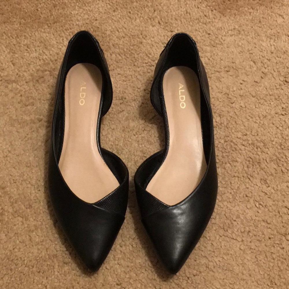 Aldo Black Flats